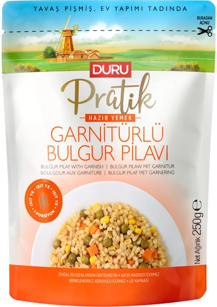 Pratik Garnitürlü Bulgur Pilavı 250g