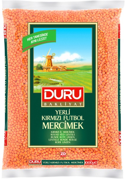 Duru Kırmızı Yaprak Mercimek 1000g