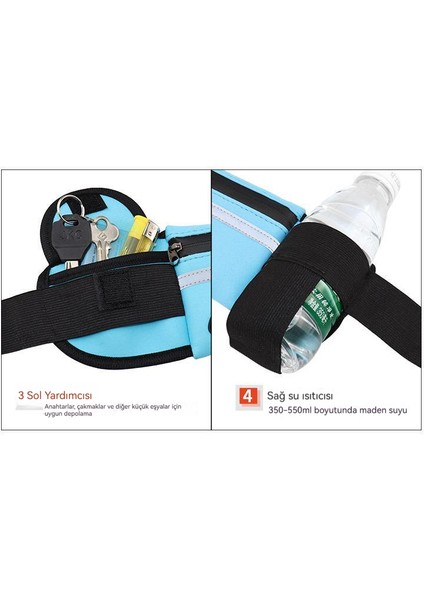 Koşu ve Spor Tarzı Sıkı Oturan Görünmez Hafif Kemer Çanta (Yurt Dışından) indirimleri