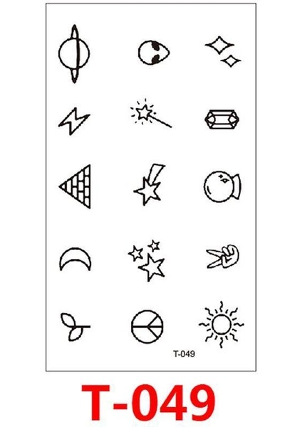 Geçici Uzay Mini Dövme Tattoo Kadın Dövmesi Su Geçirmez fırsatları