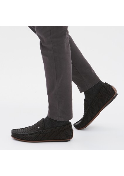 Erkek Derı Loafer Ayakkabı 01 20-8877 Erk Ayk Y23