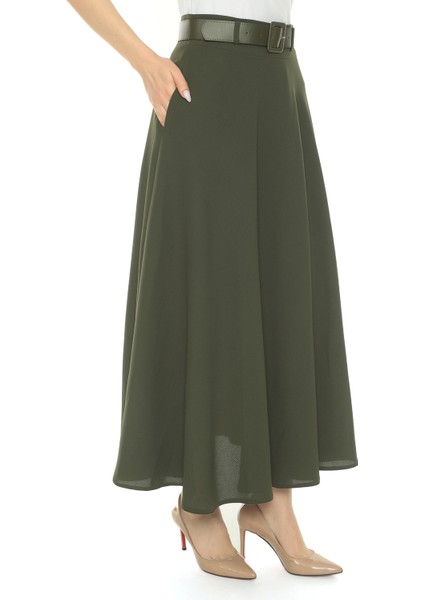 Kadın Etamin Desen 95 cm Boyunda Baharlık Etek 779 Yeşil fiyatları