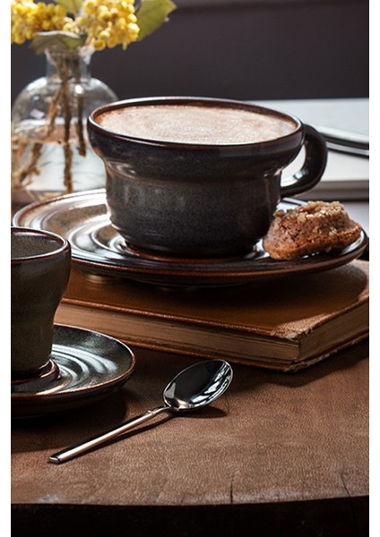 Porselen Gloire Kaff Cappuccino Tabağı 17CM 6'lı Takım GOIKAF01CPT fiyatları