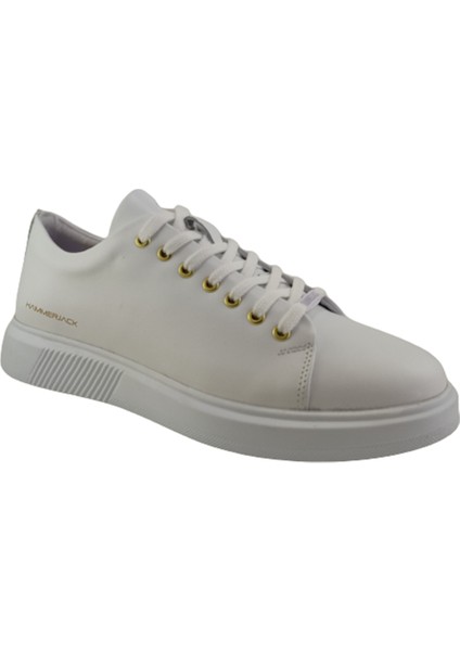 Jukov Hammerjack Hakiki Deri Erkek Günlük Ayakkabı-Beyaz