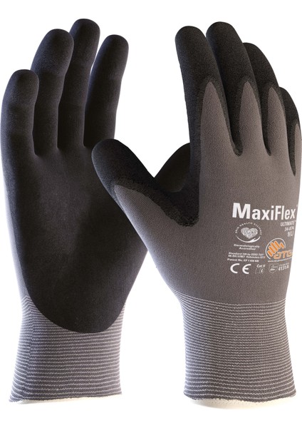 Maxiflex® Ultimate™kuru Ortamlar Için Dokunmatik Ekran Uyumlu Cilt Dostu Mekanik Iş Eldiveni-34-874/8