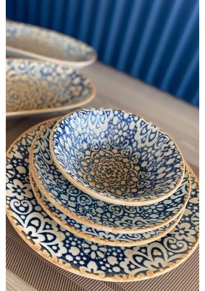 Porselen Alhambra Gourmet Düz Tabak 27 cm 6'lı Takım ALHGRM27DZ fiyatları