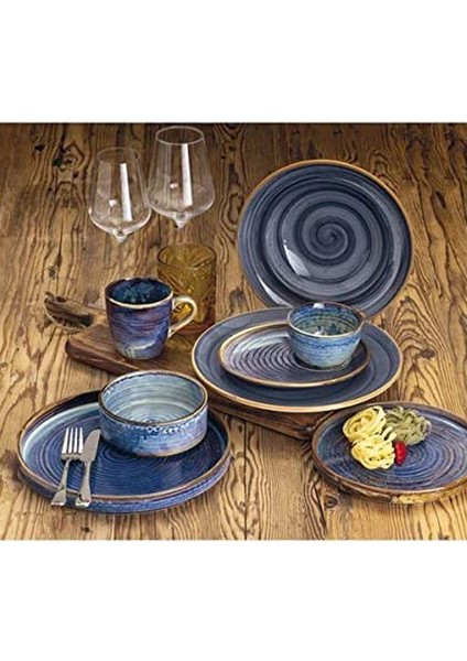 Porselen Sapphire Düz Tabak 21 cm 6'lı Takım SPH21DZ fiyatları