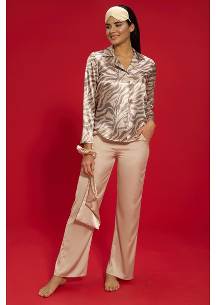 6'lı Zebra Hem İçerde Hem Dışarıda Pijama Taş Takımı S27686