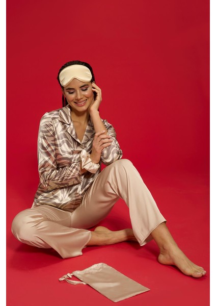 6'lı Zebra Hem İçerde Hem Dışarıda Pijama Taş Takımı S27686