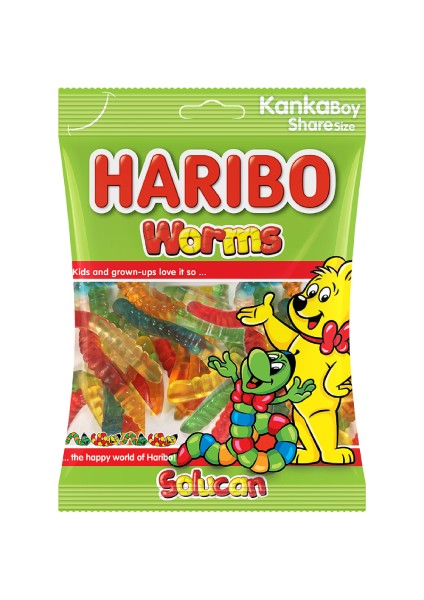 Worms 80 gr x 24 Adet