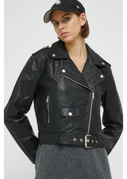 Kadın Deri Ceket Onlcamıla Faux Leath Bıker Jacket 15265315 fiyatları