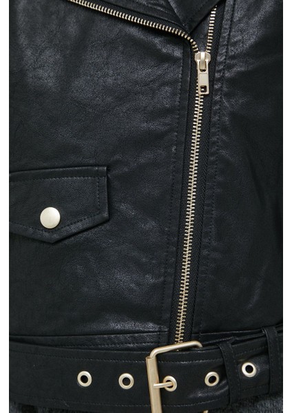 Kadın Deri Ceket Onlcamıla Faux Leath Bıker Jacket 15265315 indirimleri