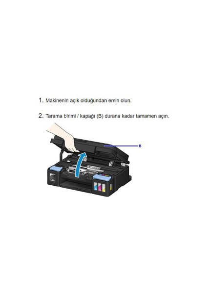 Canon GI-490 Uyumlu Forprint Dolum Seti 4X100ML, Canon G3415/CANON G4411