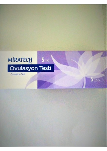 Miratech Ovulasyon - Yumurtlama Testi 5 Adet