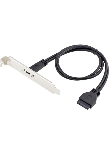 4329 Type C 19-20 Pin Dişi To USB 3.0 Anakart Panel Pci Çevirici Kablosu