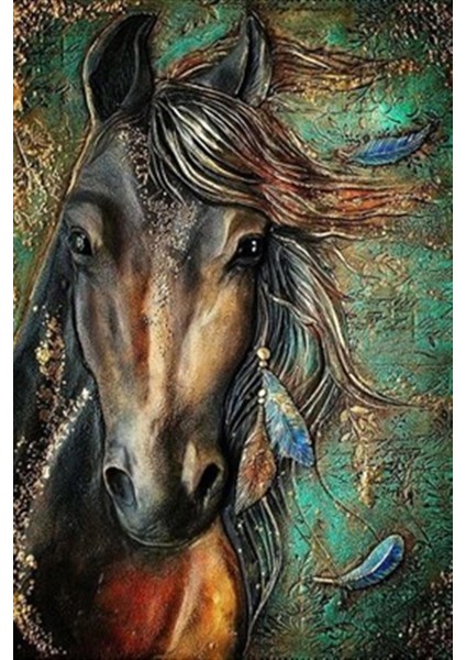 Asil At Pixart Sanat Elmas Mozik Tablo Daimond Türkiye 48*71