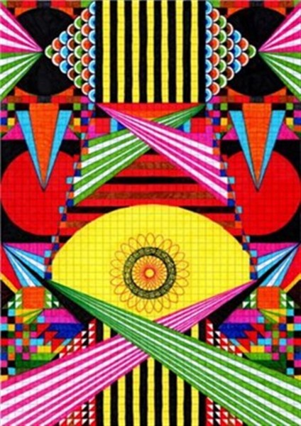 Canlı Renkler Pixart Sanat Elmas Mozaik Tablo Diamond Türkiye 48*66