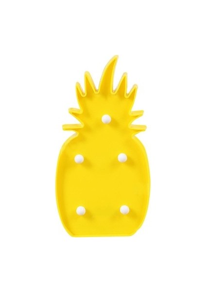 Ananas Şeklinde Ledli Dekoratif Eğlenceli Çocuk Gece Lambası