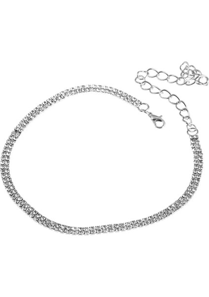 Kadın Taşlı Iki Sıra Choker Kolye modelleri