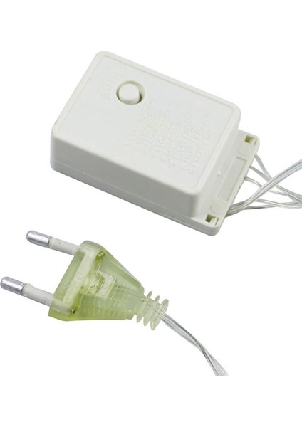 Evvelelektronik 10 Metre 100 Ledli 8 Fonksiyonlu Karışık Renkli Rgb LED Lamba