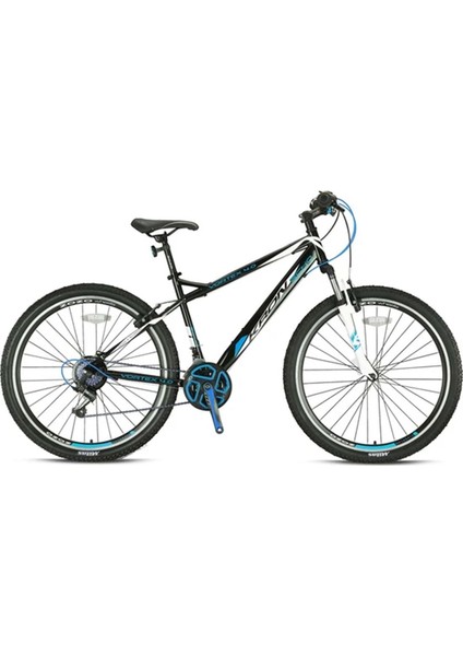 Vortex 4.0 - 26" Mtb - 15' - 21 Vites - V.b. - Mat Siyah-Koyu Turkuaz/gri KRN21-479