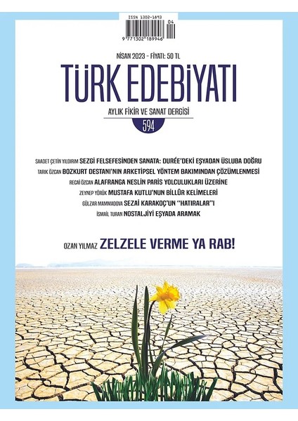 Türk Edebiyatı 594. Sayı Nisan 2023