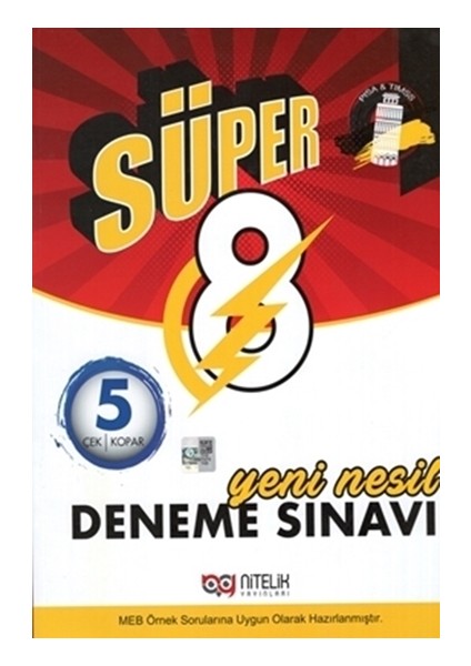 8. Sınıf LGS Yeni Nesil Süper 5'li Deneme Sınavı
