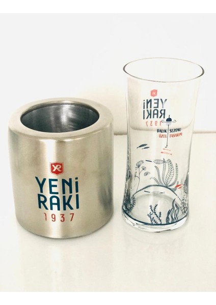 Yeni Rakı Balık Sezonu Rakı Bardağı + Yeni Rakı Ehlikeyf