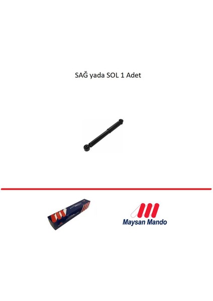 Arka Amortisör Transit 1970-1986 5001816 70VB18080A2A 6530604