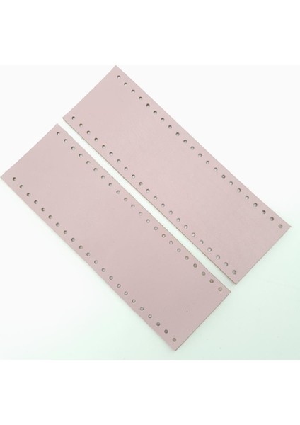 Lila Deri Tutma Sapı 18X6 cm Simit Sap