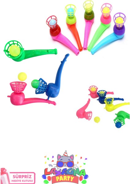 Uçan Top Oyuncak Setleri 5'li ve Süpriz Hediye Kutusu