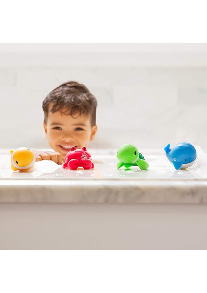 Okyanus Hayvanları Ile Banyo Fışkırtmaları, 8'li Paket fırsatları