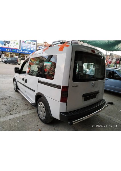 Opel Combo C Ön Koruma Uyumlu Yan Basamak Arka Koruma 3 Lü Set
