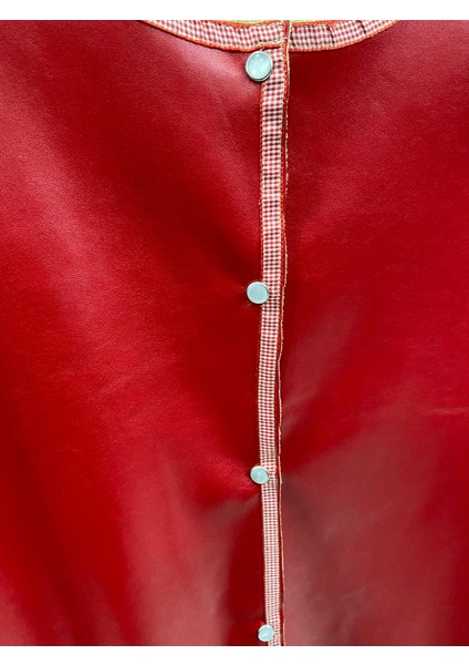 Kadın Kırmızı Deri Yelek fırsatları