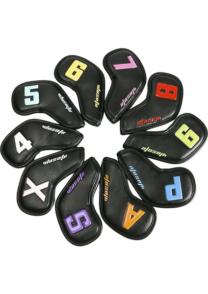 10 Adet Uzun Boyun Golf Kulübü Kafa, Çoğu Marka Golf Demir 10 Adet Için Aksesuarları Kapsar (Yurt Dışından)