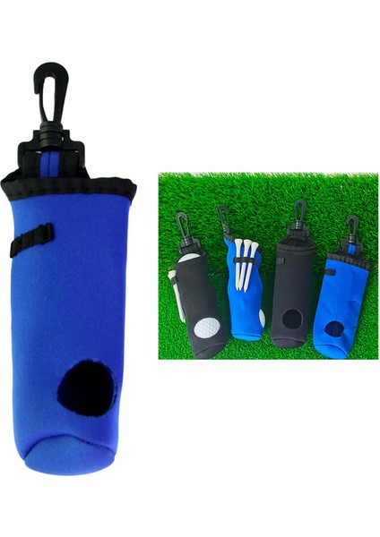 Tutucu Küçük Taşınabilir Kanca ile Hafif Golf Aksesuarları Bel Çantası Kılıfı Mavi Çanta (Yurt Dışından) modelleri