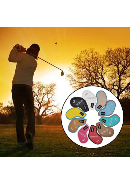 10X Golf Demir Kapakların Çoğu Marka Için Head Incovers Işlemi Sürücüsü (Yurt Dışından) modelleri