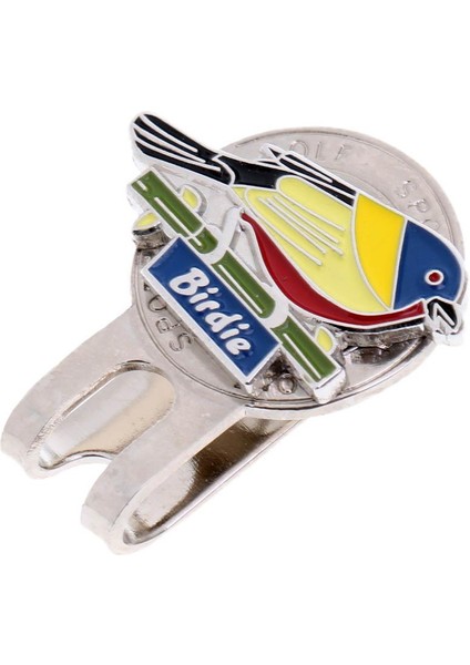 Sevimli Tasarım Vizörü Klip Golf Ball Marker Golf Aksesuarları Kuş (Yurt Dışından) indirimleri