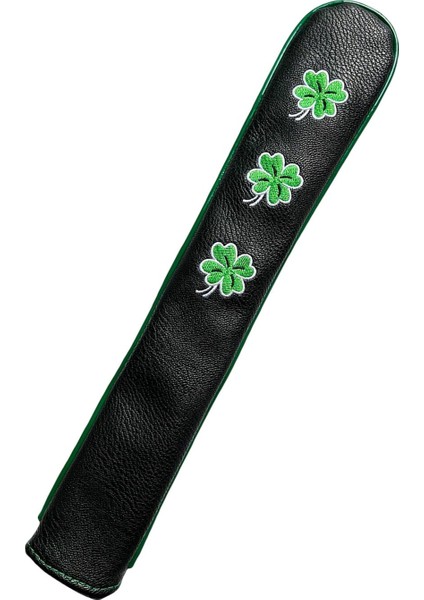 Pu Deri Golf Mallet Putter Head Cover Golf Club Headcovers Nakış Siyah (Yurt Dışından) fiyatları