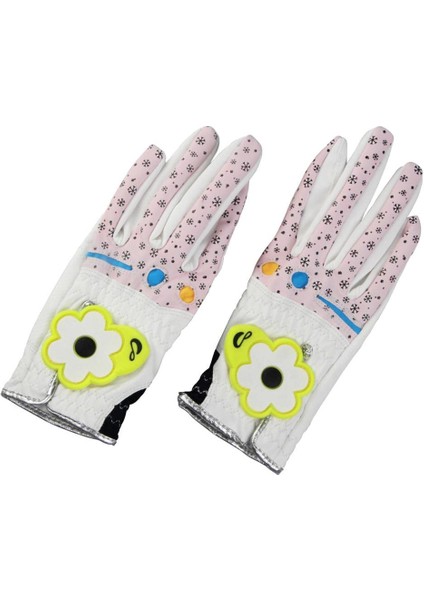Moda Kadın Golf Eldivenleri - Nefes Alabilir, Slip, Hafif, Konforlu Açık Pembe Boyut 18 (Yurt Dışından)