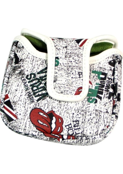 Golf Putter Head Cover Golf Mallet Headcover Protector Square Sleve Red (Yurt Dışından) fiyatları