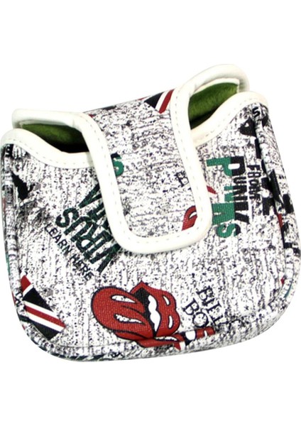 Golf Putter Head Cover Golf Mallet Headcover Protector Square Sleve Red (Yurt Dışından) modelleri