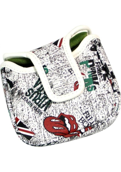 Golf Putter Head Cover Golf Mallet Headcover Protector Square Sleve Red (Yurt Dışından) fırsatları