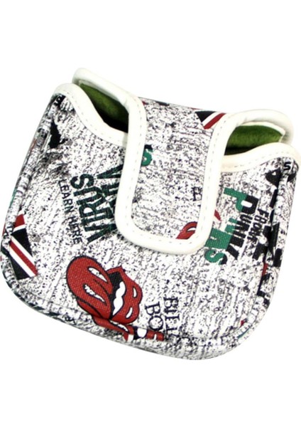 Golf Putter Head Cover Golf Mallet Headcover Protector Square Sleve Red (Yurt Dışından) indirimleri