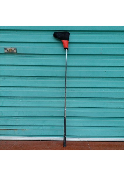 Mesh Pu Golf Putter Kafa Koruyucu Kapak Başkahaş ve Fermuar Kapatma Kırmızı (Yurt Dışından) modelleri