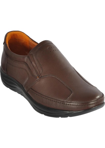 121 Kahve Erkek Slip On Ayakkabı