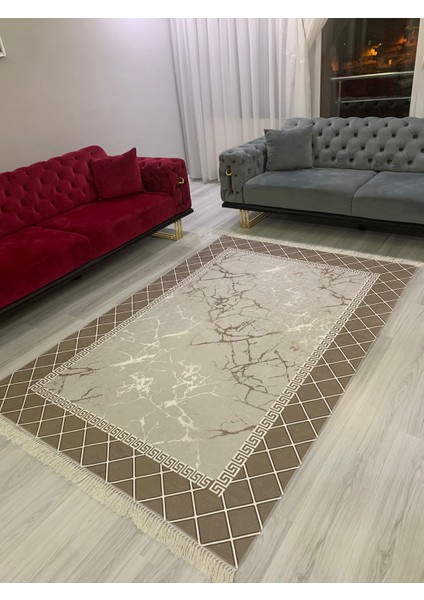 Dijital Baskı Yıkanabilir Kaymaz Taban Halı Ince Yazlık Dekoratif Salon ve Oturma Odası Halısı fiyatları