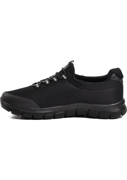 Flexible Siyah-Siyah Comfort Spor Ayakkabı