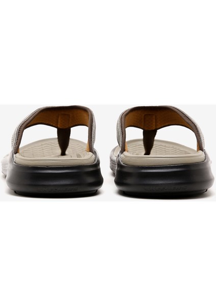 Thong Sandal Erkek Kahverengi Parmak Arası Terlik - 204383 LTBR