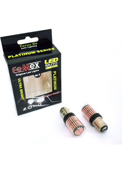 Ford Focus Hatchback Arka Sis LED Aydınlatma Ampul Femex P21W Kırmızı indirimleri